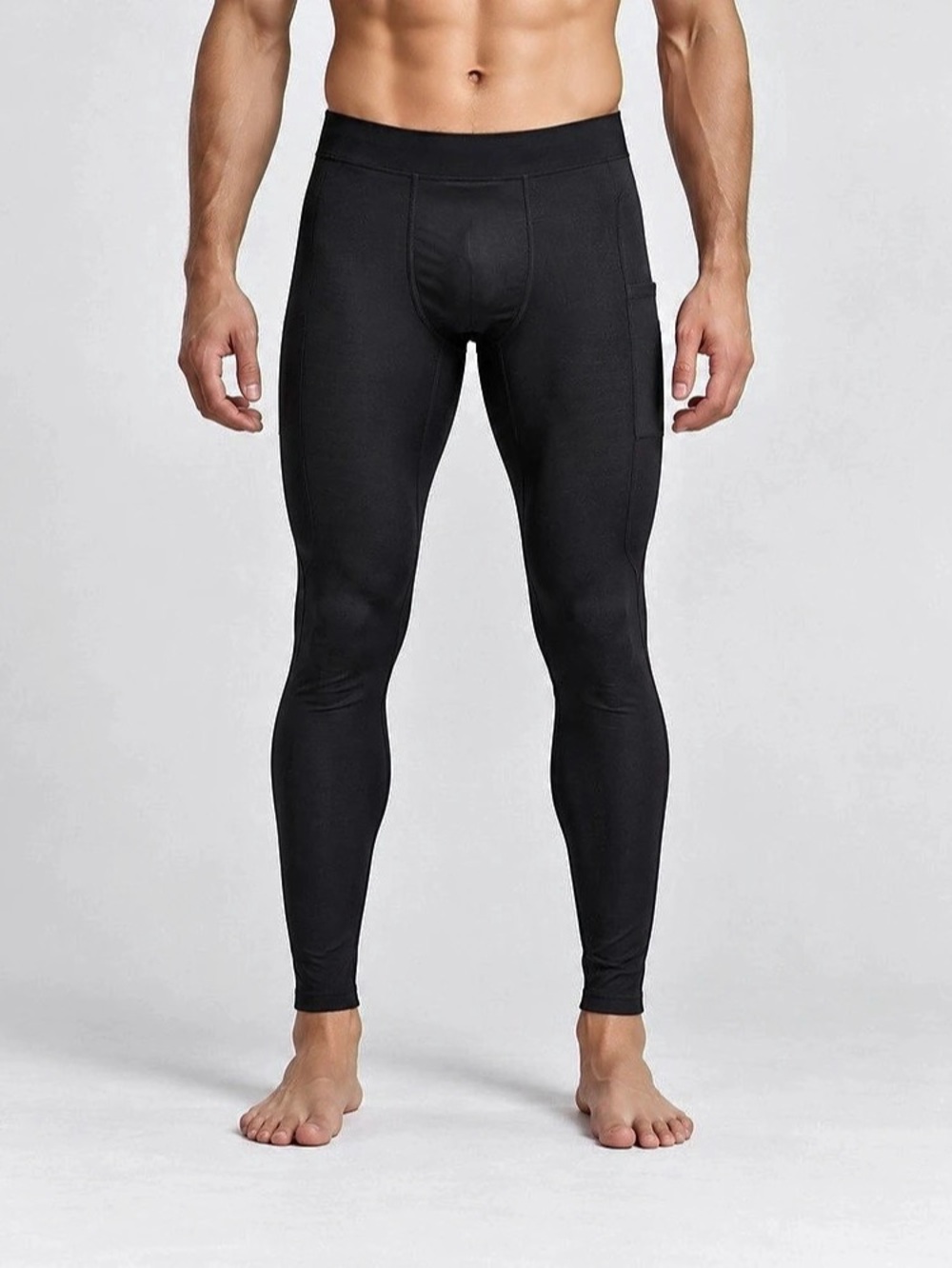 Lululemon SenseKnit Running Tight 28" Men's Black Medium